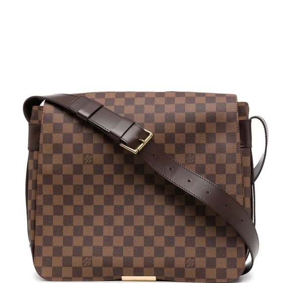 LOUIS VUITTON DAMIER EBENE BASTILLE SHOULDER BAG, VINTAGE - Picture 2 of 16